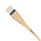 Creative Mark Mandalay Professional Goat Hair Hake Brush - 1-1/2" Wide Paint Brush with Paddle Handle for Professional Artists - Soft Natural Bristles Ideal for Sumi-e and Color Washes